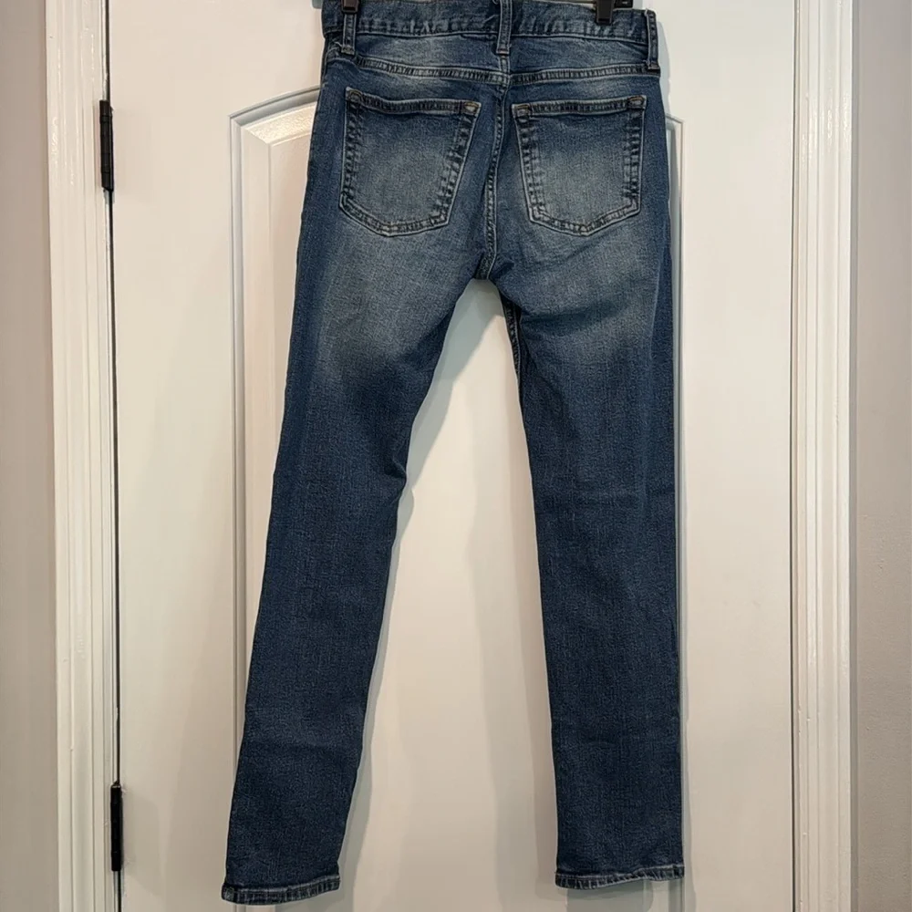 Old Navy Blue Skinny Jeans Classic Style Boys Size 29x30 12-14yrs old